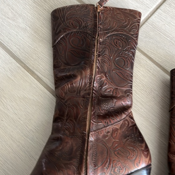 💃🏻👢 Vintage Antonio Melanie Calf Boots.Sz 7. Gently worn made in Brazil👢 - Picture 7 of 9